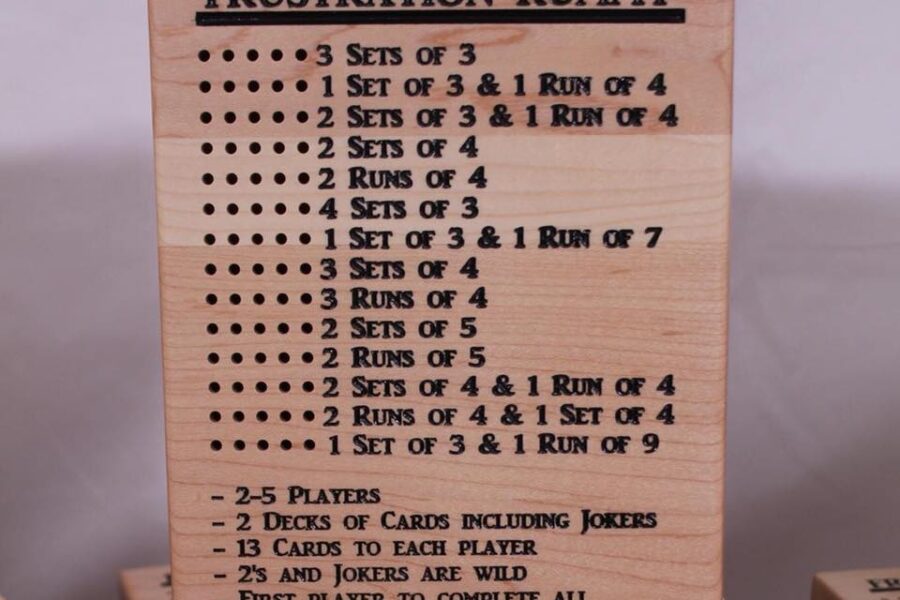 Frustration Rummy Rules